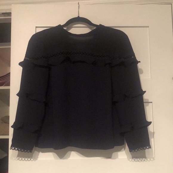 Navy J.crew Blouse, Size: 2P - Picture 1 of 4